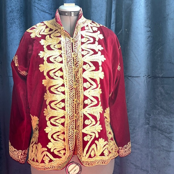 Hand made Velvet coat - Picture 1 of 6